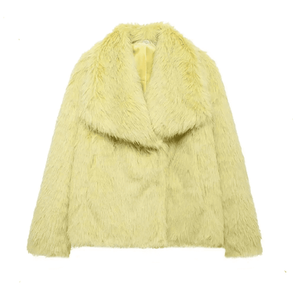 Luxury Faux Fur Jacket