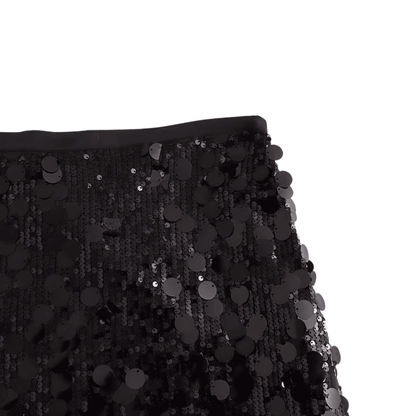 Minirock mit Pailletten