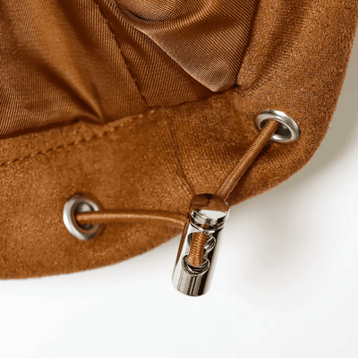 Faux Suede Biker Jacket