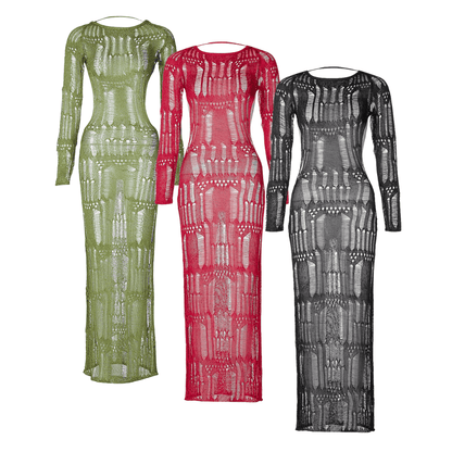 Smaragdgrünes Kleid