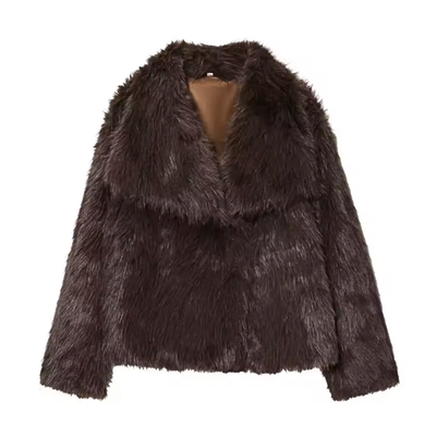 Luxury Faux Fur Jacket