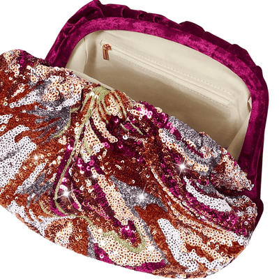 Ayla Dusk Sequin Clutch - Glowletix Inc.