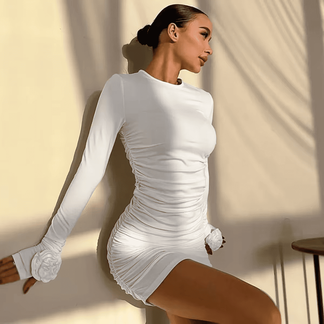 Bloom Grace Mini Dress - Glowletix Inc.