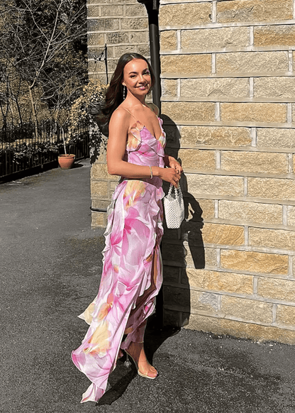 Bloom Whisper Ruffle Dress - Glowletix Inc.