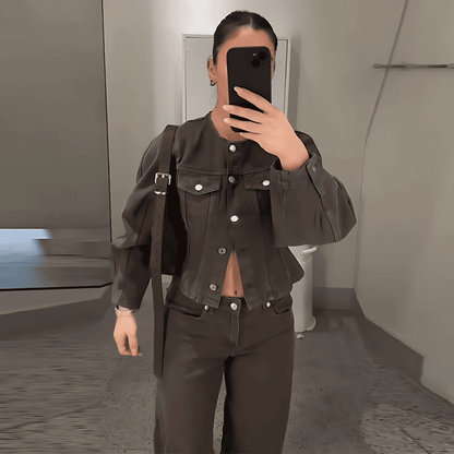 Browni Corduroy Denim Set - Glowletix Inc.