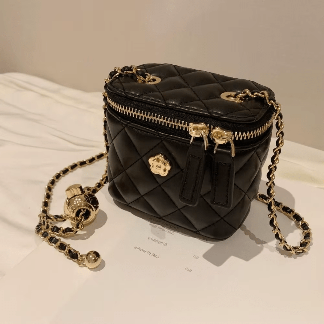 Chloe Vintage Vanity Crossbody Bag - Glowletix Inc.