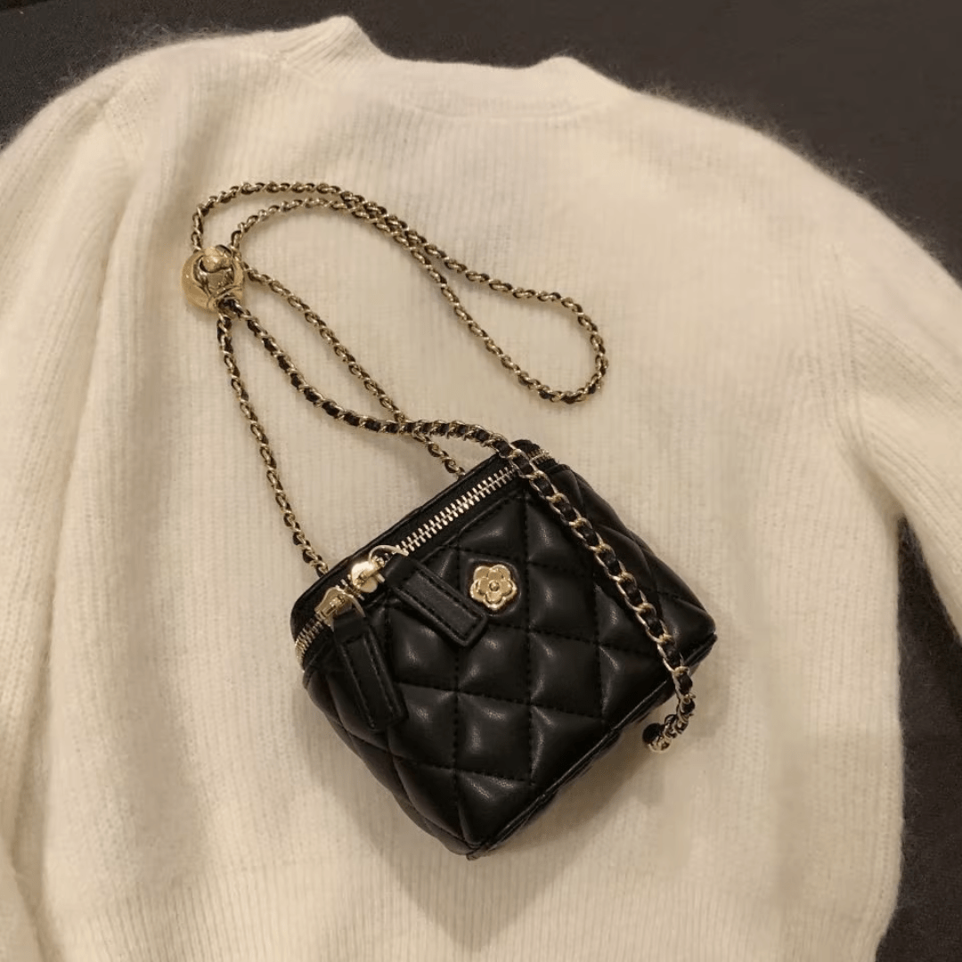 Chloe Vintage Vanity Crossbody Bag - Glowletix Inc.