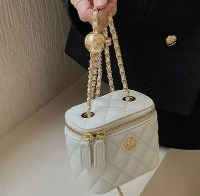 Chloe Vintage Vanity Crossbody Bag - Glowletix Inc.