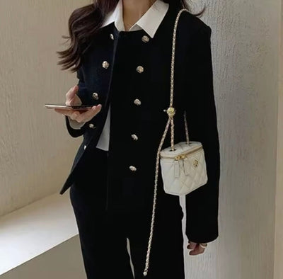 Chloe Vintage Vanity Crossbody Bag - Glowletix Inc.