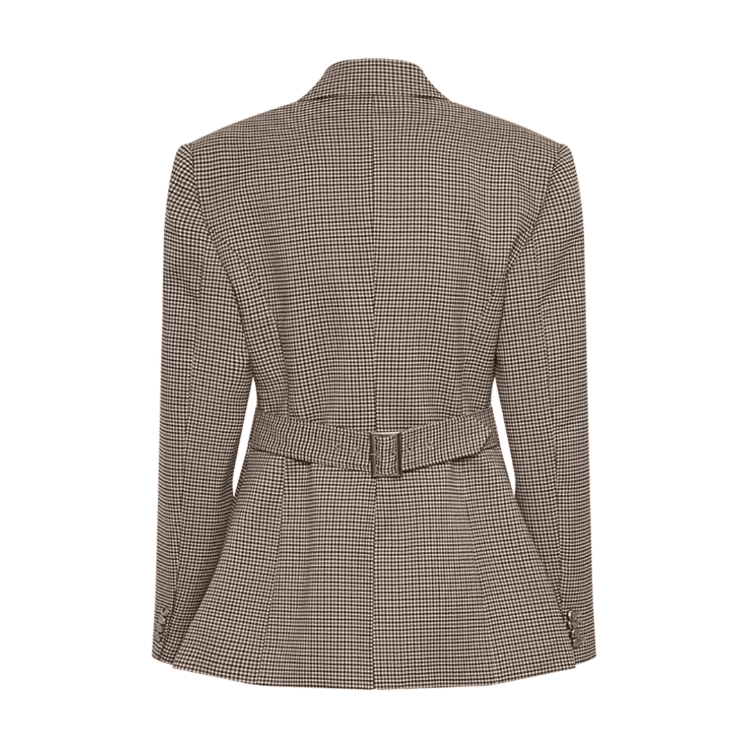 Clara Houndstooth Blazer - Glowletix Inc.
