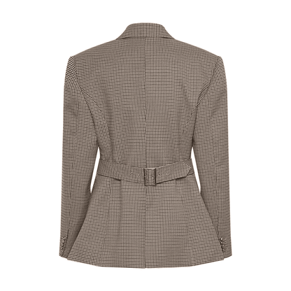 Clara Houndstooth Blazer - Glowletix Inc.