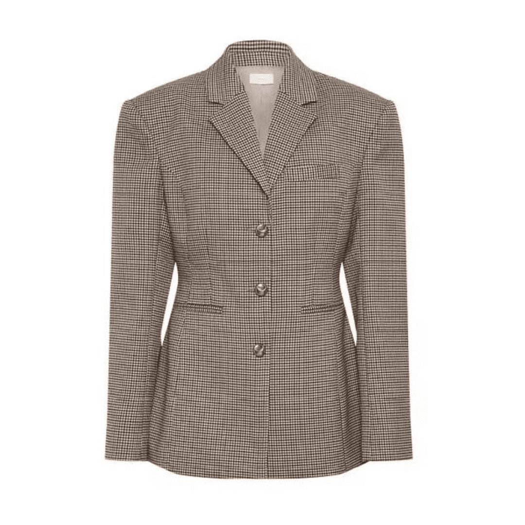 Clara Houndstooth Blazer - Glowletix Inc.