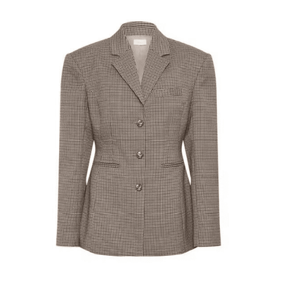 Clara Houndstooth Blazer - Glowletix Inc.