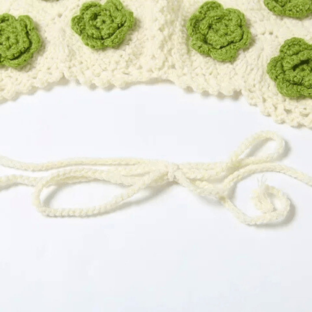 Crochet Floral Beach Set - Glowletix Inc.