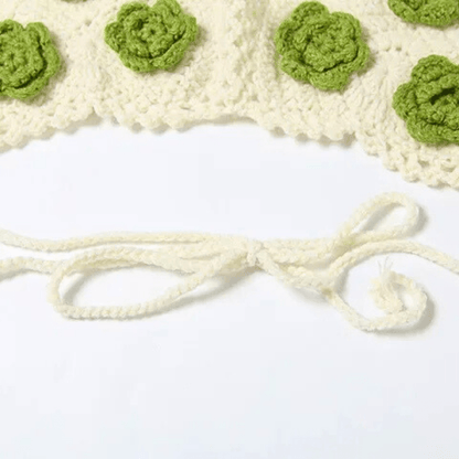 Crochet Floral Beach Set - Glowletix Inc.
