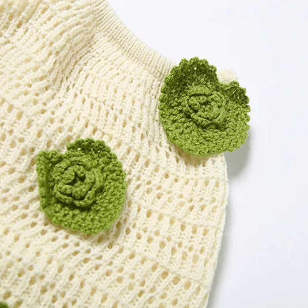 Crochet Floral Beach Set - Glowletix Inc.