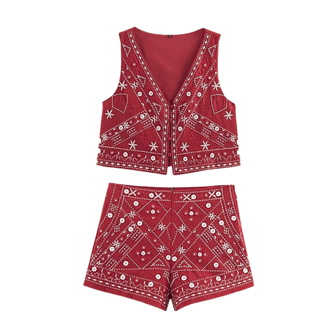 Embroidered Bohemian Set - Glowletix Inc.