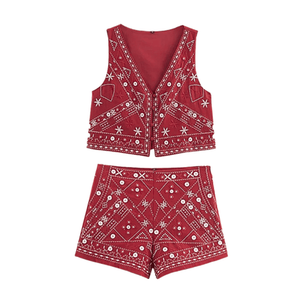 Embroidered Bohemian Set - Glowletix Inc.