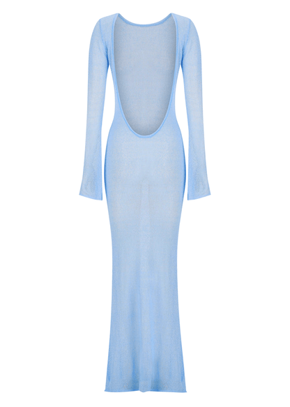 Mira Sheer Maxi Dress - Glowletix Inc.
