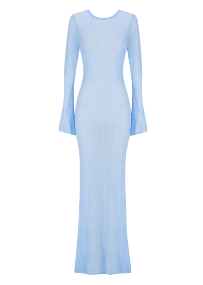 Mira Sheer Maxi Dress - Glowletix Inc.