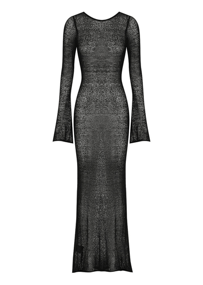 Mira Sheer Maxi Dress - Glowletix Inc.
