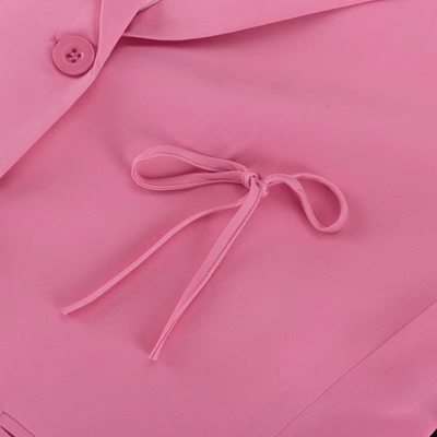 Pink Bow - Tie Blazer - Glowletix Inc.