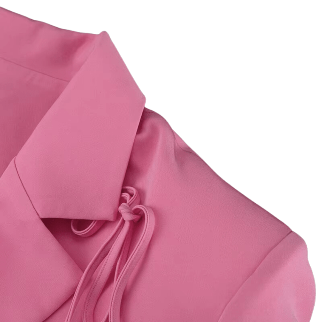 Pink Bow - Tie Blazer - Glowletix Inc.