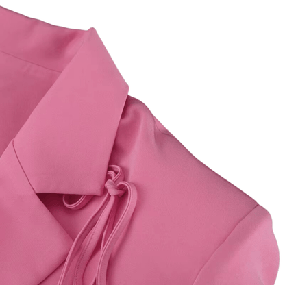 Pink Bow - Tie Blazer - Glowletix Inc.