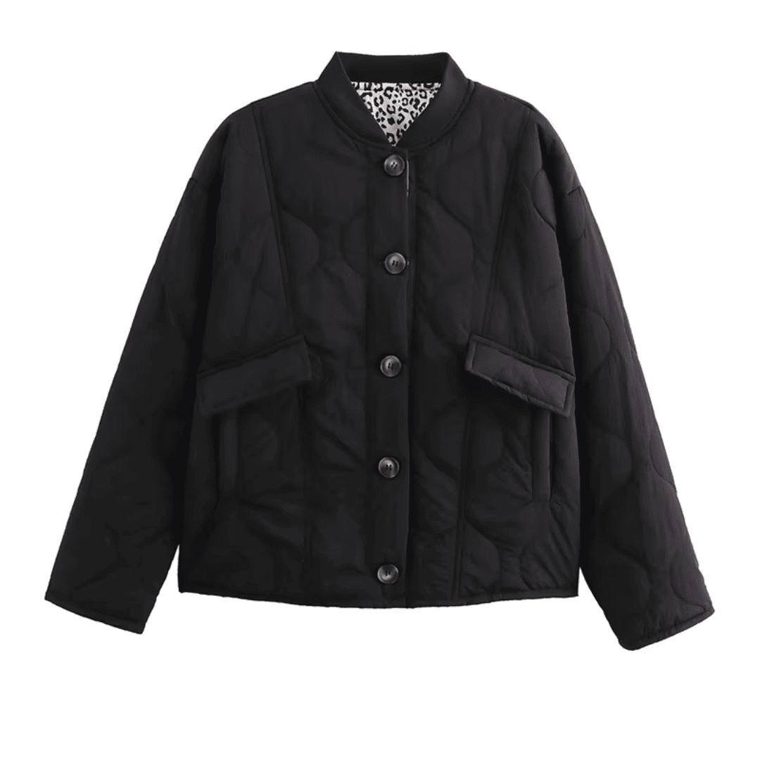 Quilted Leopard Jacket - Glowletix Inc.