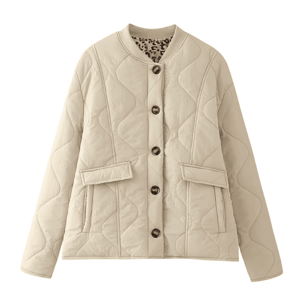 Quilted Leopard Jacket - Glowletix Inc.