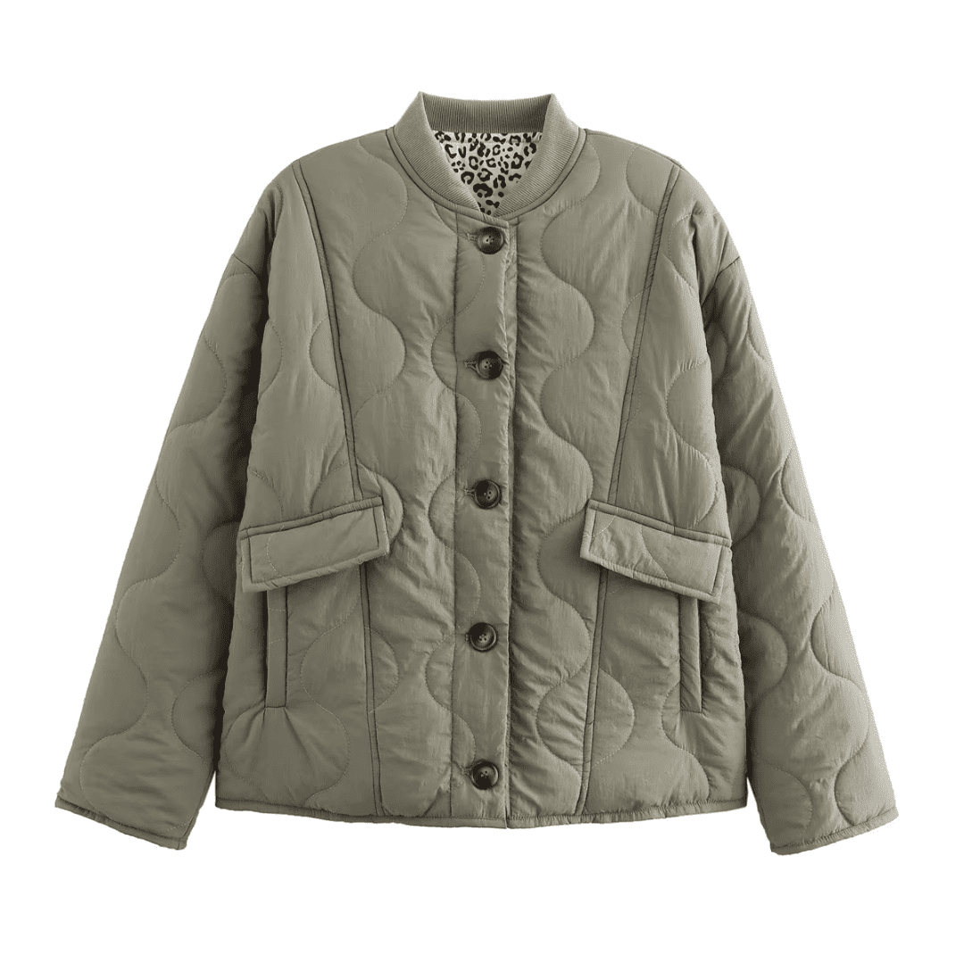 Quilted Leopard Jacket - Glowletix Inc.