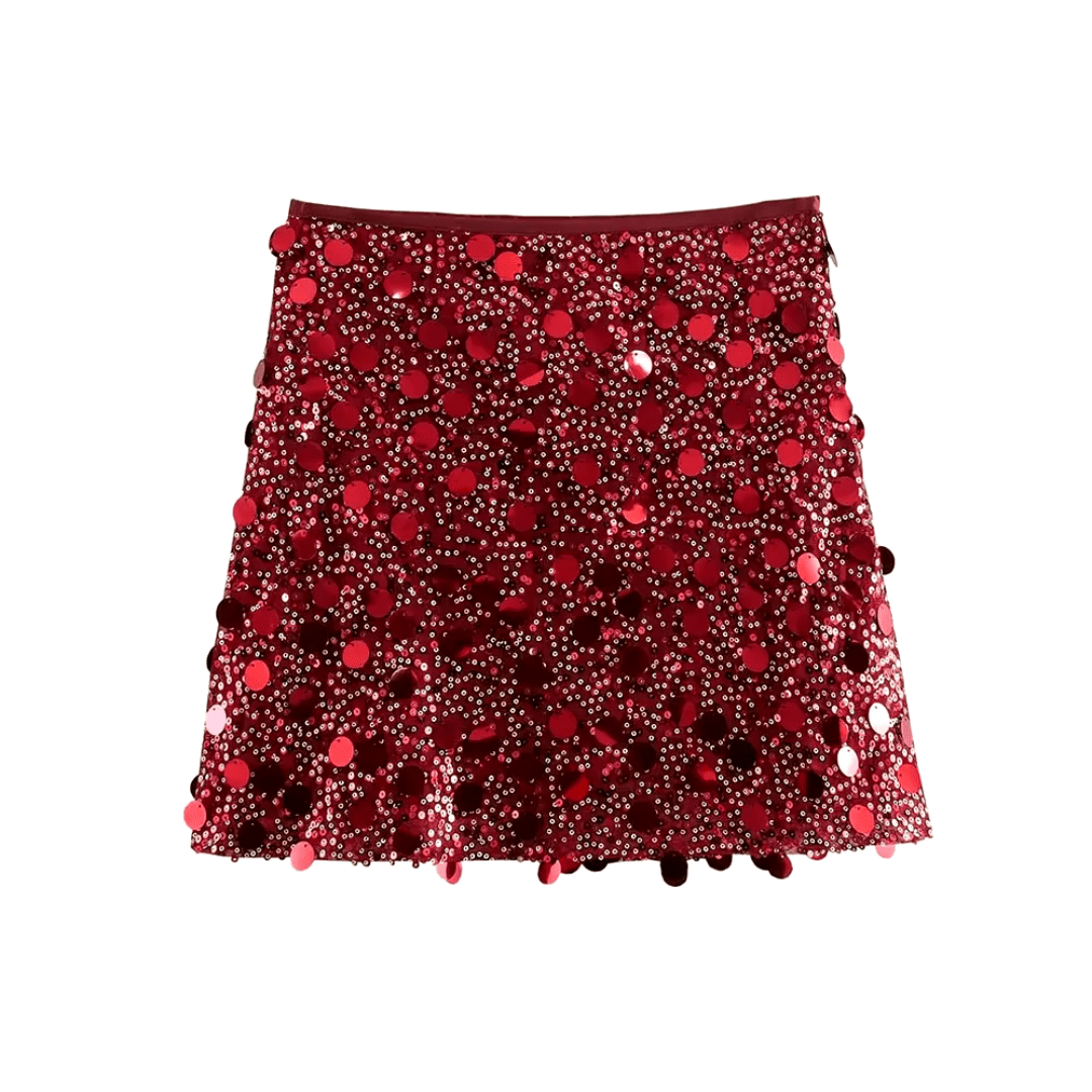 Sequin Mini Skirt - Glowletix Inc.