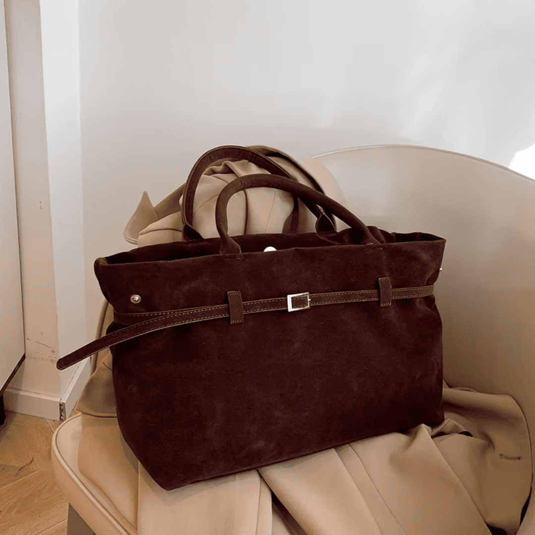 Suede Daily Tote - Glowletix Inc.
