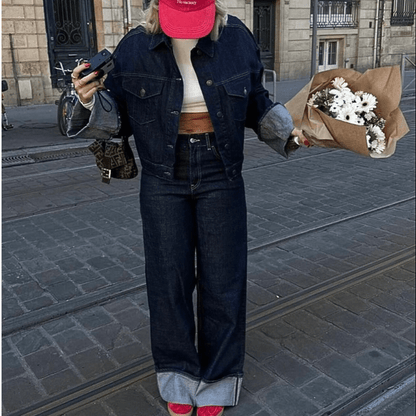 Vintage Gloria Denim Set - Glowletix Inc.